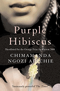 Purple hibiscus a novel book cover