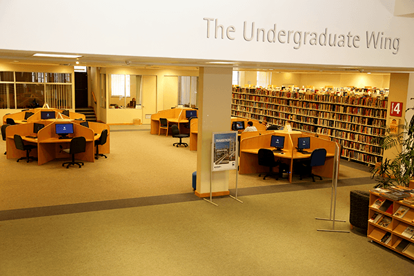 Undergraduate Wing, Chancellor Oppenheimer Library