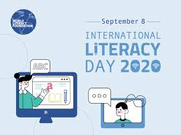 International Literacy day 2020 logo