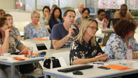 Participants at the UCT Open Access Week seminar