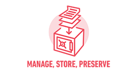 Manage, store & preserve