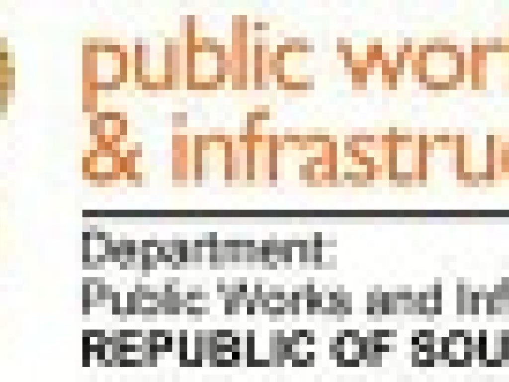 Department of Public Works & Infrastructure logo Department of Public Works & Infrastructure logo