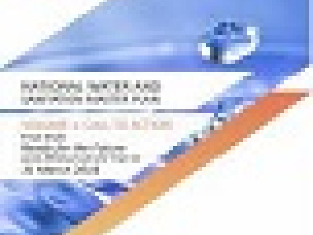 National Water and Sanitation Master Plan cover National Water and Sanitation Master Plan cover