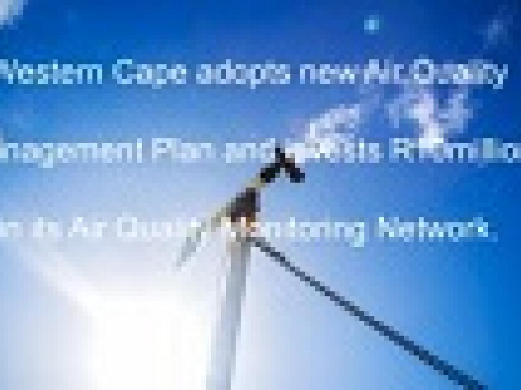 Western Cape Air quality Western Cape Air quality